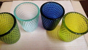Liwanag Vigil Glass Size: 2.5"Diameter x 2.5"Height Sold Per Piece Refill Glass for Vigil Candle