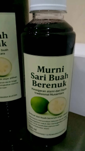 Murni sari buah berenuk 250 ml herbal minuman berkhasiat alami