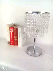 Lampu Kristal Mewah Meja Kamar Tidur Ruang Tamu Dekorasi Glamor Gaya Eropa