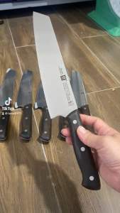 Dao thái đức cán gỗ siêu bén mới 98%