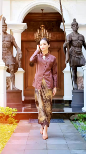 KEBAYA JANGGAN KATUN TOYOBO CANDRAMAYA HALUS PREMIUM KEBAYA KEKINIAN