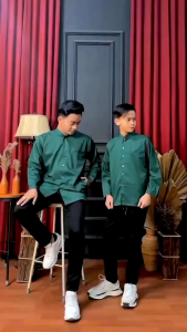 Baju Koko Muslim Haibah Model Ammu Amu Anak Laki Laki Lengan Panjang Bahan Toyobo Berkualitas Model Polos Untuk Anak - Lazada