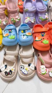 Dép sục họa tiết thỏ chất liệu Eva đế mềm siêu nhẹ cho bé gái bé trai