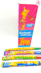 30pcs OVERLENGTH BUBBLE GUM FOUR FLAVORS/loot bag fillers /paninda /giveaways/party favors.