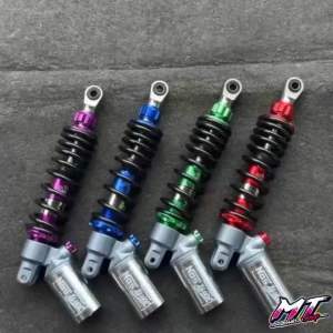 โช๊คหลังเดี่ยว กระปุกล่างNOS ระบบแก๊สกึ่งน้ำมัน ใส่GIORNO/LEAD/GRANFILANOปี19-23/MIO/FINO/CLICK110i ความสูง 310 mm โช๊คหลังแต่ง