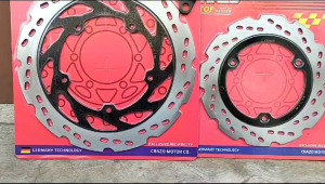 Disc Cakram Set Depan Belakang UK Disc 295mm+Breket Pnp R15 V2 V3 V4 Vixion R MT 15 XABRE XSR 155 free breket