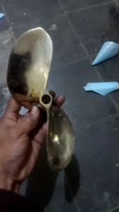 kipas balap kuningan juara buat mesin 16 smapai 22pk toli 6 cmkualitas super Qualit
