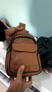 Tas Kulit Sapi Body Bag Selempang Besar