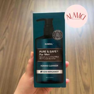 Dung Dịch Vệ Sinh Nam Kundal Pure & Safe+ For Men Homme Cleanser 300ml