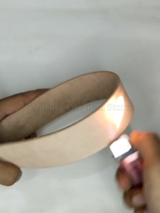 Ikat Pinggang Pria Kulit Vegtan Nabati Natural