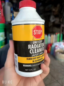CHAI DUNG DỊCH SÚC RỬA KÉT NƯỚCTẢI NHIỆT ĐỘNG CƠ ( STOP RADIATOR CLEANER)355ML