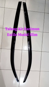 Talang Air/Side Visor Estilo 2005-2012 Slim