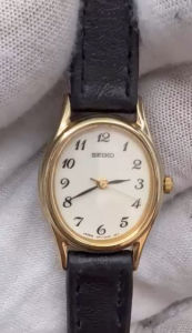 SEIKO ตัวเรือนทองชุบ นาฬิกา มือสอง แท้ หรือ SEIKO ตัวเรือนทองชุบ นาฬิกา มือสอง แท้