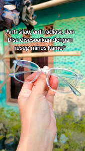 Kacamata Minus Tinggi Custom Resep -1 s/d -8 Lensa Photocromic & Bluecromic Anti Radiasi
