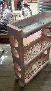 Kệ bánh xe đựng sơn móng tay đồ dùng nhà tắm