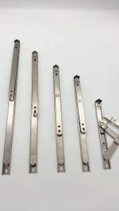 บานพับสแตนเลส 4 แขน ขนาด 81012141618 นิ้ว SA บานพับหน้าต่าง บานพับ4แขน แสตนเลส บานพับ บานกระทุ้ง หน้าต่าง บานเปิด หน้าต่างบานกระทุ้ง Aluware AW024