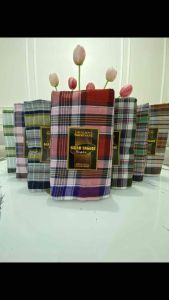 Sarung Tenun Dewasa Gajah Unggul Motif Atlasan Kotak