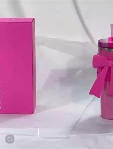 ♡Ready Stock♡ STARBUCKS Cherry Blossom Pink Stanley 40oz