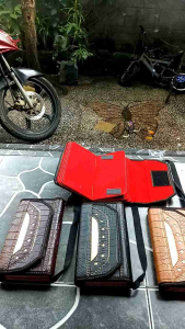 Tas Taji Ayam Motif (Model Selempang)