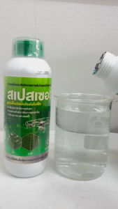 สเปสเซอร์ 1 ลิตร (สูตรเย็นปลอดภัยต่อพืช) ช่วยปรับสภาพน้ำ กระจายตัวยาที่จับกันเป็นก้อน ลดการชะล้าง เพิ่มการสัมผัสตัวยา เกาะติดแมลงได้กี