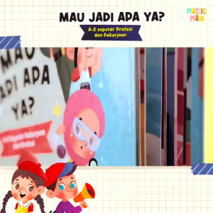 Buku Aktivitas Anak | Mau Jadi Apa Ya?