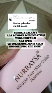 NURRAYSA TWO WAY CAKE