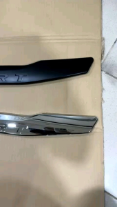 Trunk Lid All New Pajero 2016 2020 2022 2024 2025 2026 2027 List Bagasi Belakang Cover Emboss Hitam Chrome