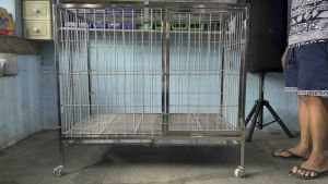 2x3.5x3 1door heavy duty.. all stainless 304 dog cage