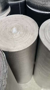 ALUMINIUM FOIL METALIZING PEREDAM PANAS ATAS ALUMINIUM FOAM SINGLE