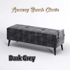 [READY STOCK] 4ft Luxury Velvet Fabric Long Stool Bench Chair Fabric Bangku Tongkol Kerusi Panjang Sofa Murah