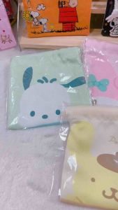 ถุงผ้าหูรูดลายการ์ตูน ลายการ์ตูน Sanrio เนื้อผ้าดี ทำความสะอาดง่าย
