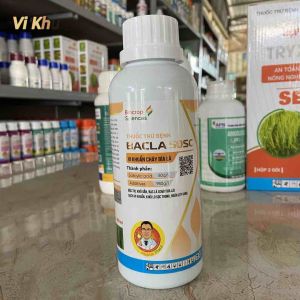 Hiệu BACLA 50SC chai 300ml của Biocrop quản lý nấm khuẩn cho cây trồng vàng lá cháy lá bạc lá