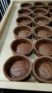 Chocolate🍫 Butter Tart Shell French 7cm(without any additives)巧克力🍫香脆牛油挞壳法式7cm(无任何添加剂)