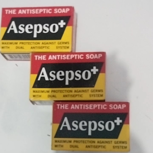ASEPSO ANTISEPTIC SOAP 80G/ asepso sabun batang anti septic ampuh melawan kuman dan bakteri tubuh