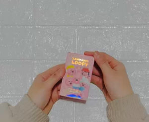 Hộp 50 Lomocard CAPYBARA LOOPY KUROMI CINNAMOROLL POCHACCO Hoạt Hình Cute