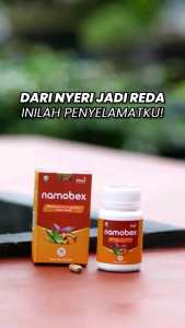 Namobex Original Kapsul Wasir | Namobex Asli Herbal Mengobati Wasir/ Ambeien Tanpa Operasi