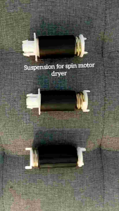 suspension shock for spin motor dryer