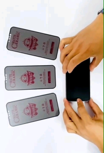 Perlindungan Layar HP Redmi 10A dengan Keramik HD Gelap & Anti Kepo Luffman