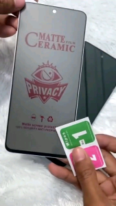 ANTI GORES OPPO A98 SPY PRIVASI GLASS MATTE CRAMIC FULL LAYAR ANTI PECAH