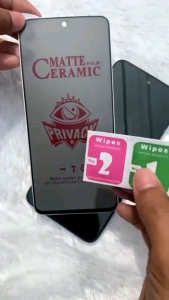 TEMPERED GLASS VIVO Y 18 Y100 Y02 Y03 Y28 Y 38 5G HD GELAP ANTI MINYAK ANTI KEPO LUFFMAN