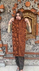 Simona Kebaya — Kamen Bali Jadi Jaguar Set Selendang (Bahan Tebal dan Premium)