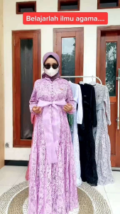 Wanda set 2 in terbaru /gamis rompi