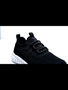 AND sepatu sneakers anak TK SD SMP Black White sepatu anak santai trend fashion