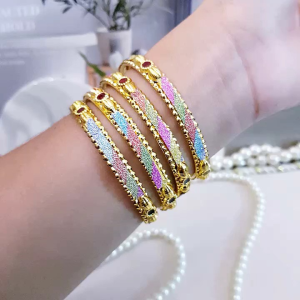 Gelang Keroncong Xuping Isi 4 & 2 Pcs Warna Kombinasi Cantik Xds238a