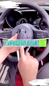 360 Degree Rotation Knob Universal Auto Steering Wheel Spinner Vehicle Power Interior Accessories Handle Assist Trucks for Cars
