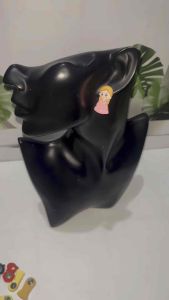 Anting Tusuk Karakter Princess Putri Stud Earrings Character Snow White Mermaid Frozen Elsa Aurora Cinderella