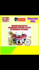 1 BOTOL HI PERFORMANCE HERBAL OTOT AYAM TARUNG TAMPIL SEMPURNA TUBUH KEKAR