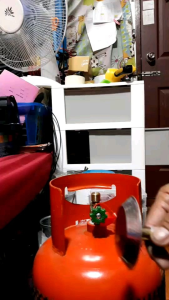 อุปกรณ์ ฝักบัวหัวเตาแก๊สปิคนิค สินค้าสำหรับแก๊สปิคนิค 4 กก. ทุกยี่ห้อ วัสดุสแตนเลส รับประกันไฟออกสวย ( มีฝักบัวหัวเตา )