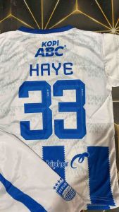 Jersey THOM HAYE PERSIB BANDUNG terbaru musim 2025/2026 untuk anak usia 5 sampai 12 tahun