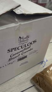 SPECULOOS CARAMELIZED BISCUIT CRUMBS 0-6mm 1.1kg.
